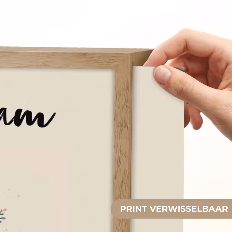 Kroon - Prinses - Bloem - Jurk Light Box met batterij (Wandlamp kind) middel -USP_websiteprintNL
