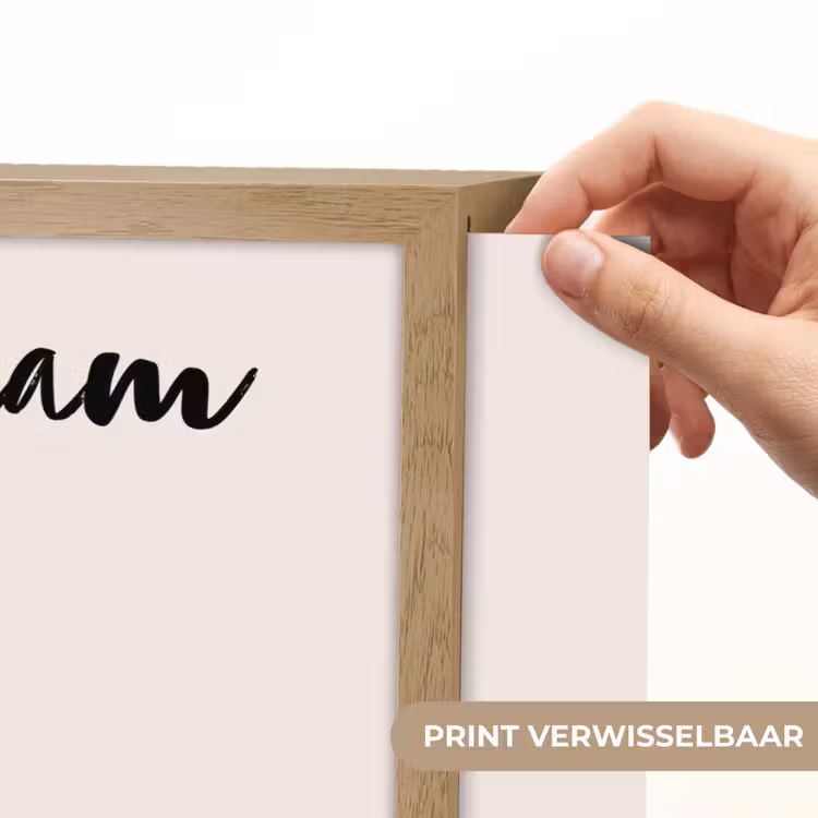 Lama - Dieren - Boerderij - Pastel Light Box met batterij (Wandlamp kind) middel -USP_websiteprintNL