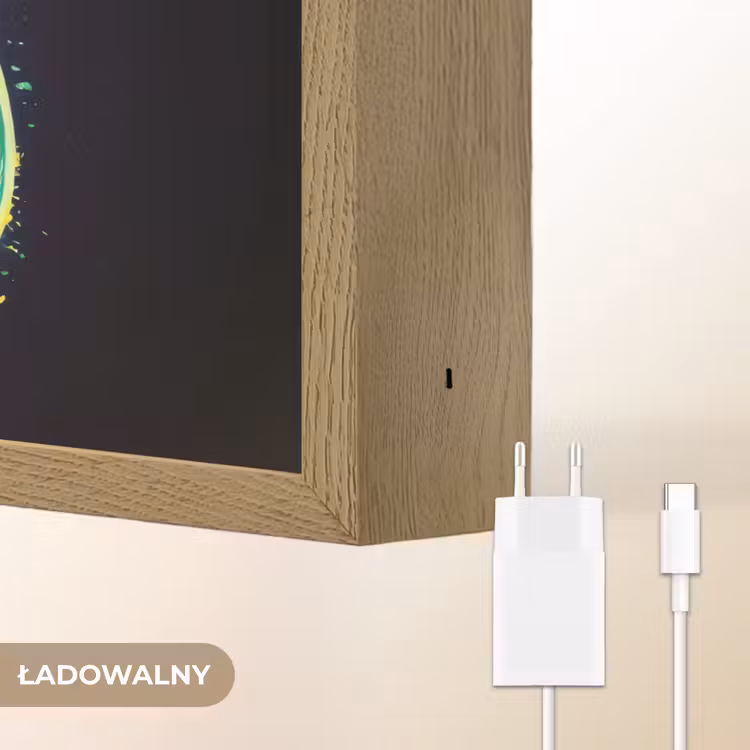 Neon - Controller - Verfspatten - Game Light Box met batterij (Wandlamp kind) middel -USP_websiteoplaadbaarNL