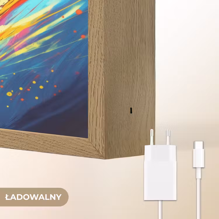 Neon - Voetbal - Kleurrijk Light Box met batterij (Wandlamp kind) middel -USP_websiteoplaadbaarNL