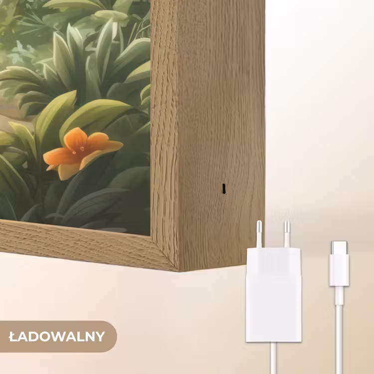 Olifant - Tijger - Bos - Jungle Light Box met batterij (Wandlamp kind) middel -USP_websiteoplaadbaarNL