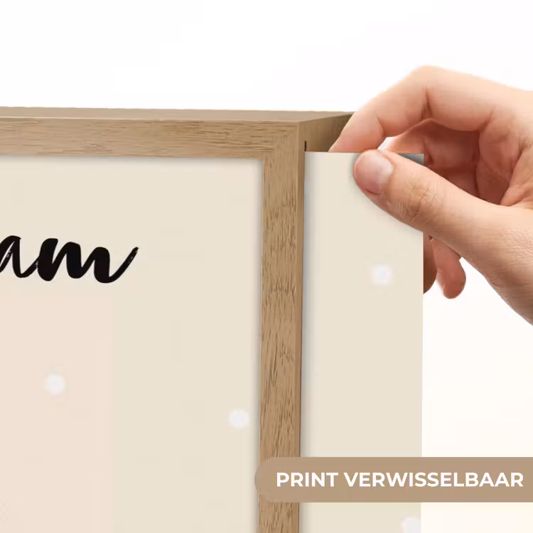 Paard - Galop - Bruin - Stippen Light Box met batterij (Wandlamp kind) middel -USP_websiteprintNL