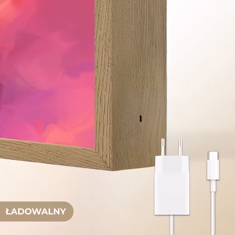Panda - Dieren - Kleurrijk - Neon Light Box met batterij (Wandlamp kind) middel -USP_websiteoplaadbaarNL