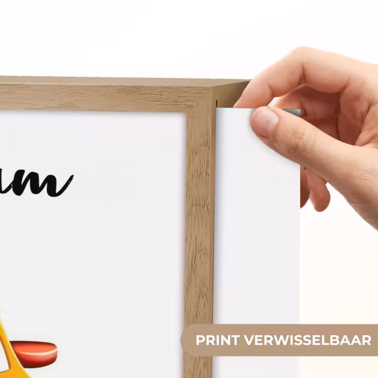 Raceauto - Oranje - Jongens - Kinderen - Auto Light Box met batterij (Wandlamp kind) middel -USP_websiteprintNL