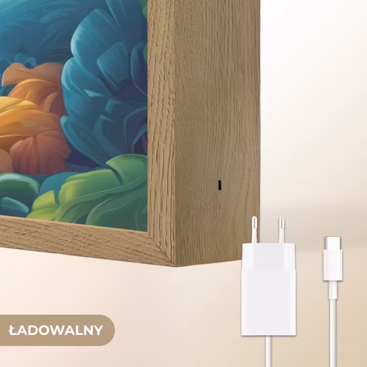 Schildpad - Flamingo - Tropisch - Oceaan Light Box met batterij (Wandlamp kind) middel -USP_websiteoplaadbaarNL