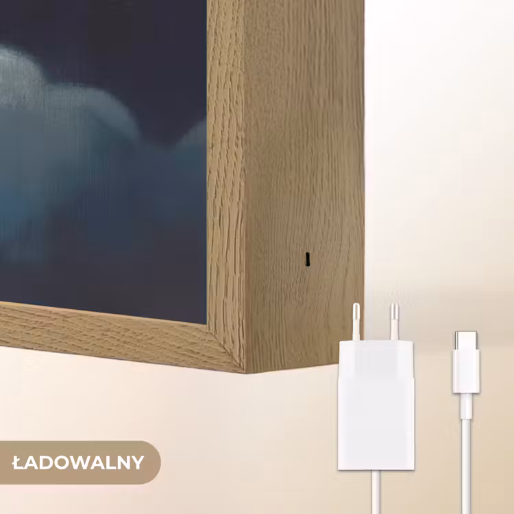 Ster - Gezichtje - Nacht - Wolken Light Box met batterij (Wandlamp kind) middel -USP_websiteoplaadbaarNL