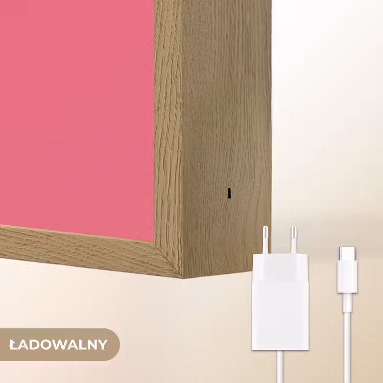 Superheld - Jongens - Rood - Paars Light Box met batterij (Wandlamp kind) middel -USP_websiteoplaadbaarNL