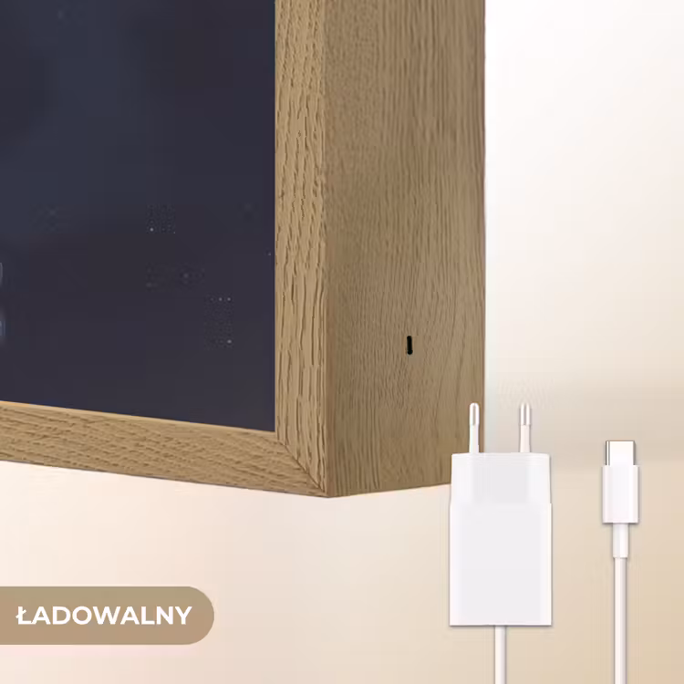 Teddybeer - Maan - Wolken - Sterren Light Box met batterij (Wandlamp kind) middel -USP_websiteoplaadbaarNL
