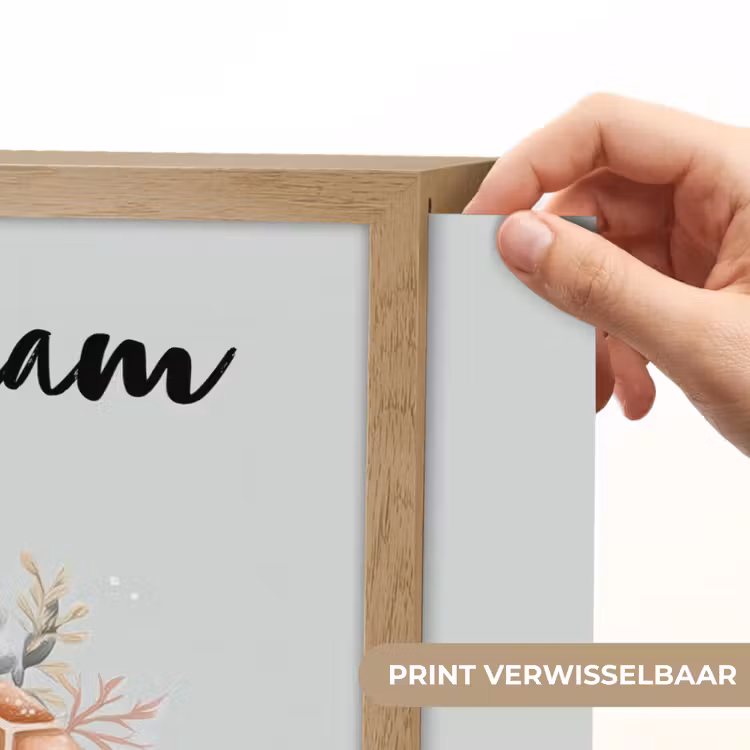 Zeeschildpad - Onderwaterwereld - Pastel Light Box met batterij (Wandlamp kind) middel -USP_websiteprintNL