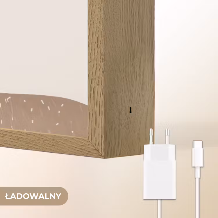 Paard - Dier - Pastel kleuren - Paarden Light Box met batterij (Wandlamp kind) middel -USP_websiteoplaadbaarNL