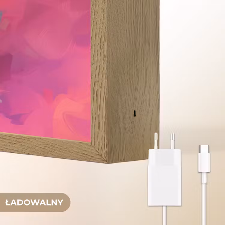 Panda - Dieren - Kleurrijk - Neon Light Box met batterij (Wandlamp kind) middel -USP_websiteoplaadbaarNL