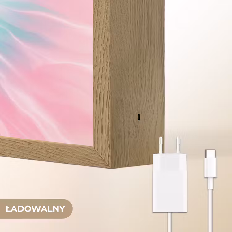 Pasteltinten - Tie dye - Roze Light Box met batterij (Wandlamp kind) middel -USP_websiteoplaadbaarNL