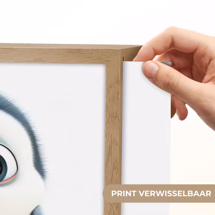Pinguïn - Dieren - Meisjes - Kind - Jongens Light Box met batterij (Wandlamp kind) middel -USP_websiteprintNL