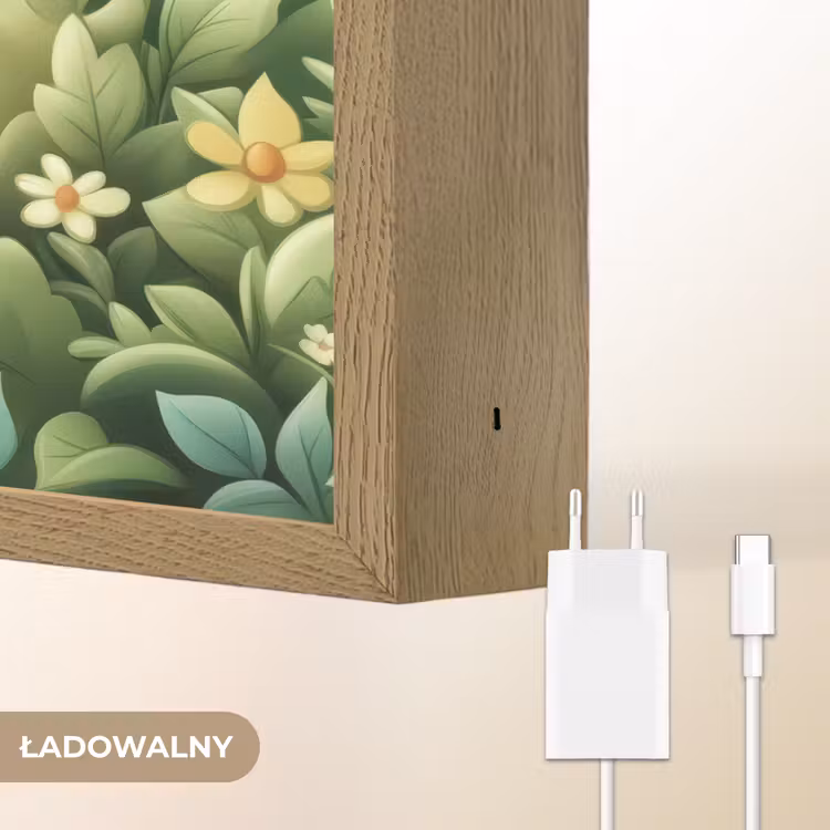 Pony - Bruin - Cartoon - Vlinders Light Box met batterij (Wandlamp kind) middel -USP_websiteoplaadbaarNL