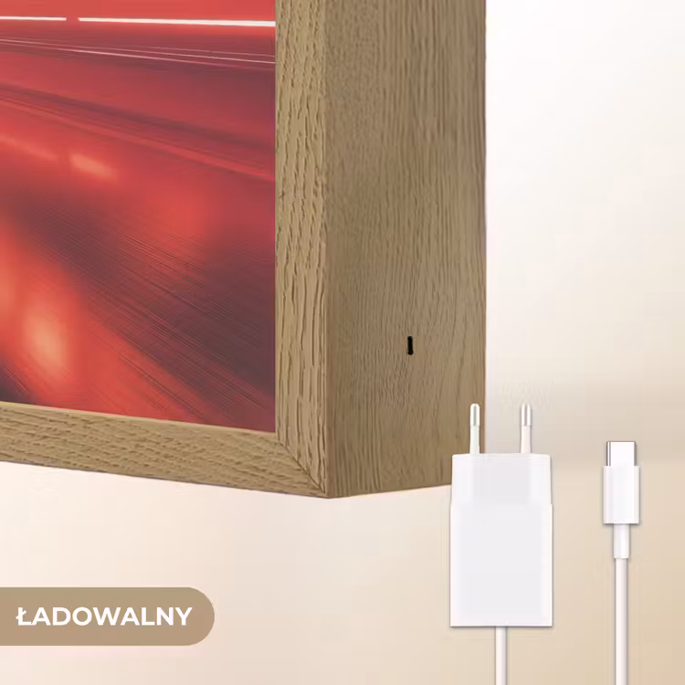 Raceauto - Rood - Blauw - Snelheid Light Box met batterij (Wandlamp kind) middel -USP_websiteoplaadbaarNL