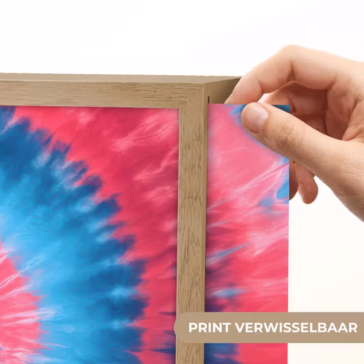 Spiraal - Roze - Draaiend Light Box met batterij (Wandlamp kind) middel -USP_websiteprintNL