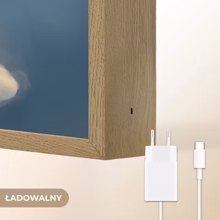 Sterren - Olifant - Maan - Wolken Light Box met batterij (Wandlamp kind) middel -USP_websiteoplaadbaarNL