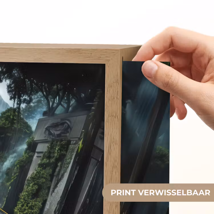 T-Rex - Auto - Regenwoud Light Box met batterij (Wandlamp kind) middel -USP_websiteprintNL