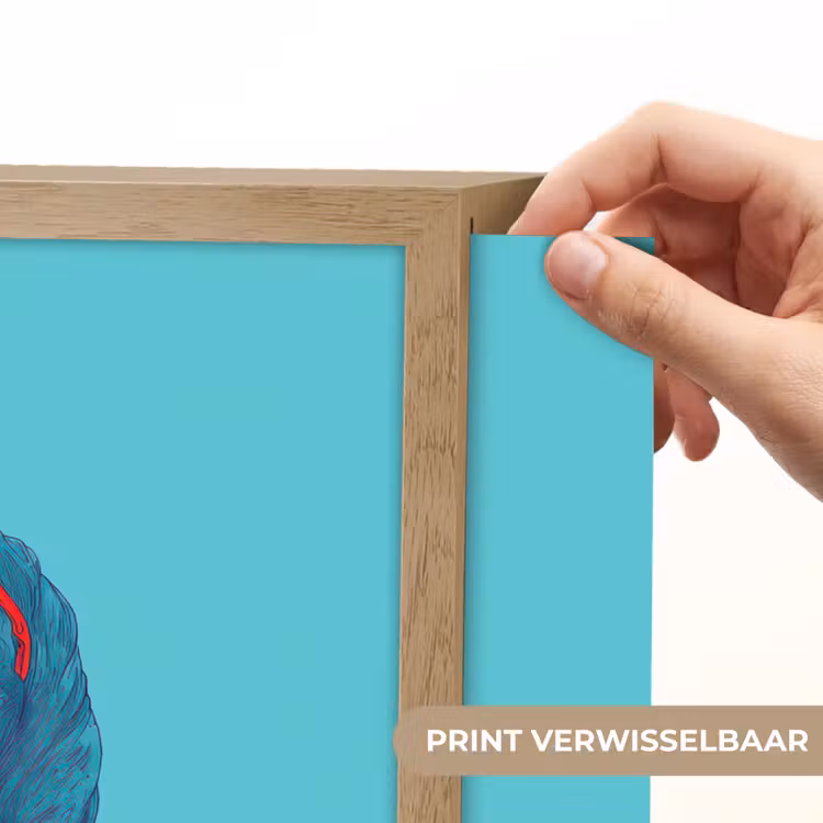 T-Rex - Blauw - Wolken - Zonnebril Light Box met batterij (Wandlamp kind) middel -USP_websiteprintNL