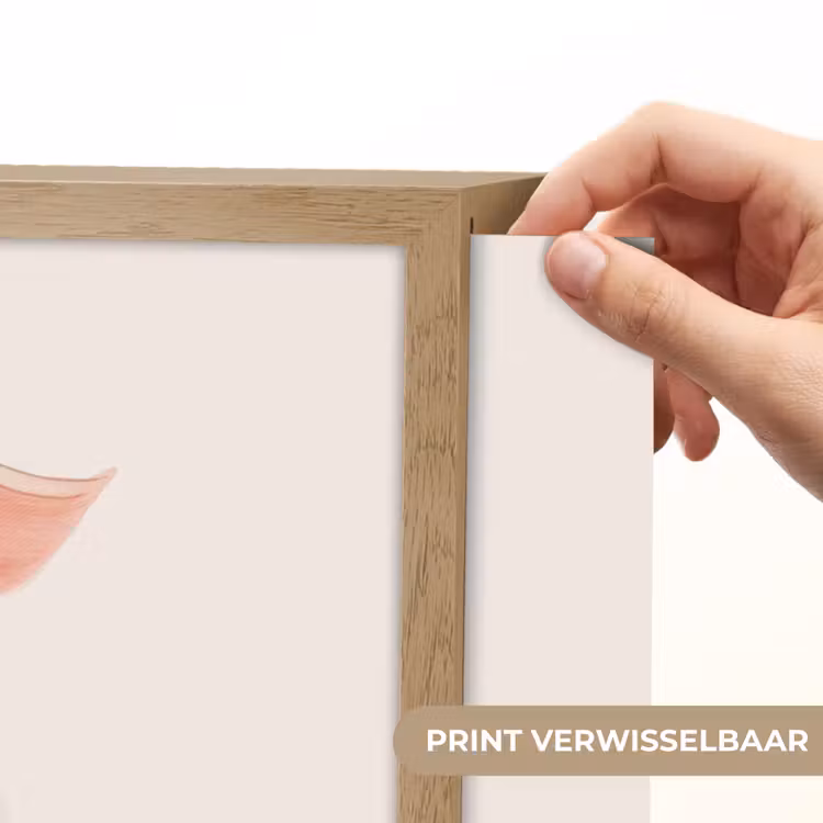 Varken - Roze - Dier - Pastel kleuren Light Box met batterij (Wandlamp kind) middel -USP_websiteprintNL