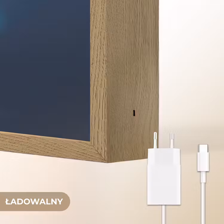 Voetballer - Blauw - Neon Light Box met batterij (Wandlamp kind) middel -USP_websiteoplaadbaarNL