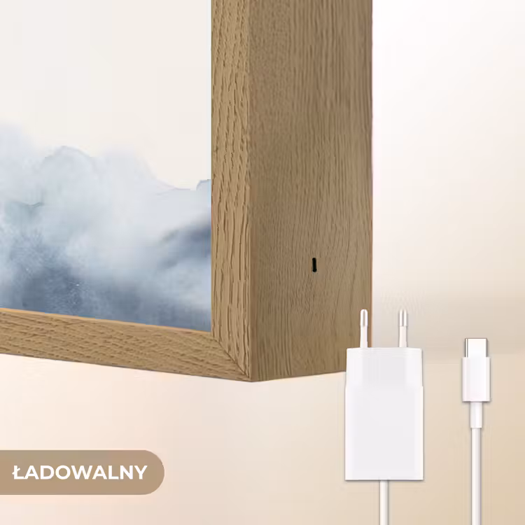 Waterverf - Planeten - Sterren - Raket Light Box met batterij (Wandlamp kind) middel -USP_websiteoplaadbaarNL