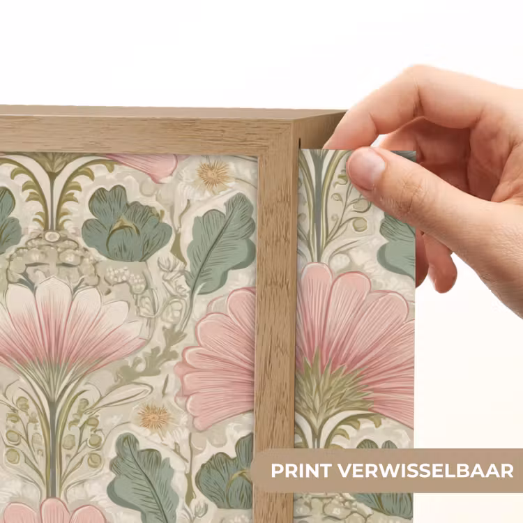 Klassiek - Patroon - Roze Light Box met batterij (Wandlamp) middel 907 -USP_websiteprintNL