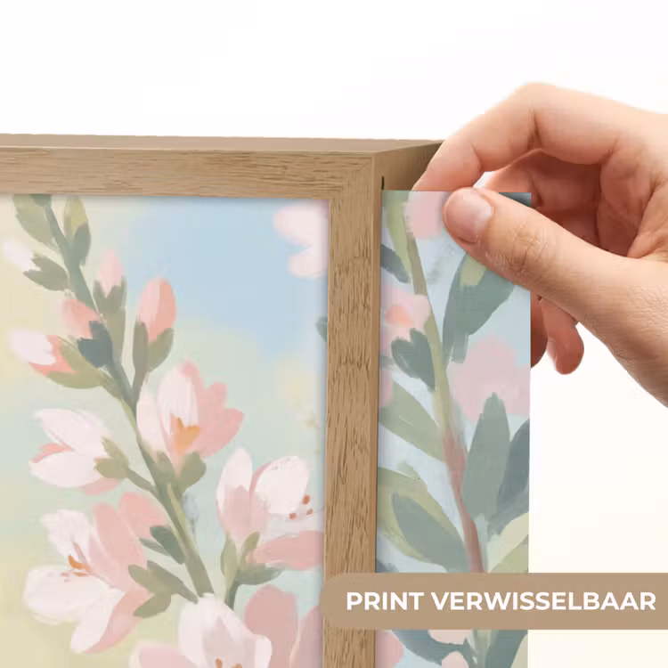 Kolibrie - Illustratie - Kleurrijk Light Box met batterij (Wandlamp) middel -USP_websiteprintNL