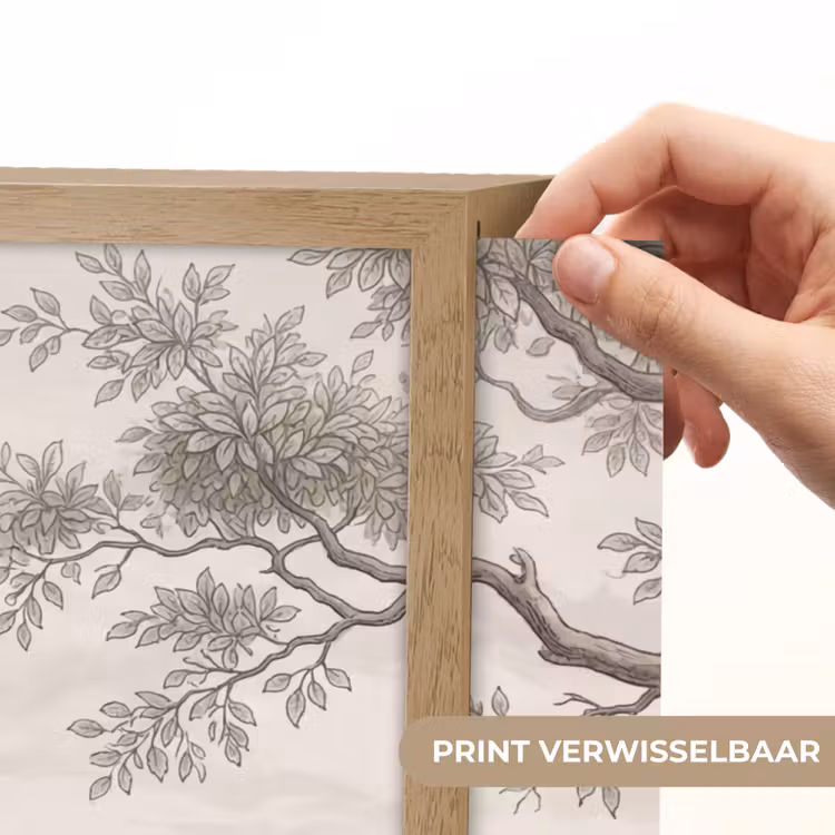 Landschap - Bergen - Meer - Natuur Light Box met batterij (Wandlamp) middel -USP_websiteprintNL
