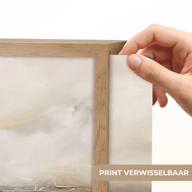 Landschap - Horizon - Natuur - Abstract - Neutraal Light Box met batterij (Wandlamp) middel -USP_websiteprintNL