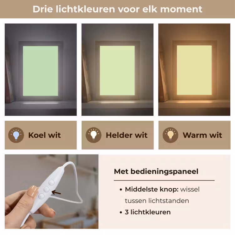 Light - Lime - Groen Light Box met kabel (Wandlamp) klein 929 -USP_lichtkleurNL