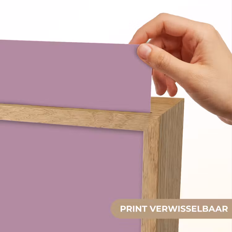 Lilac - Paars - Mauve Light Box met kabel (Wandlamp) klein 929 -USP_websiteprintNL