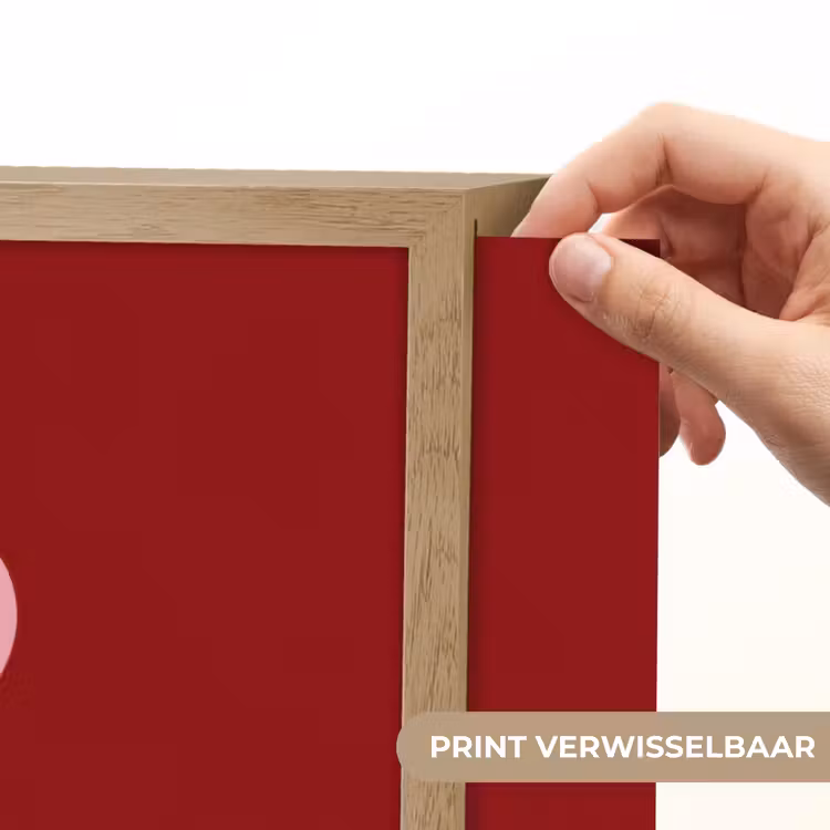 Love - Rood - Blokletters Light Box met batterij (Wandlamp) middel -USP_websiteprintNL