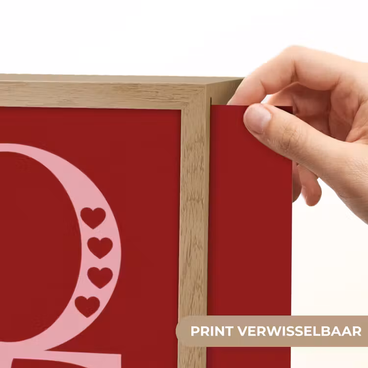 Love - Rood - Hatjes Light Box met batterij (Wandlamp) middel -USP_websiteprintNL