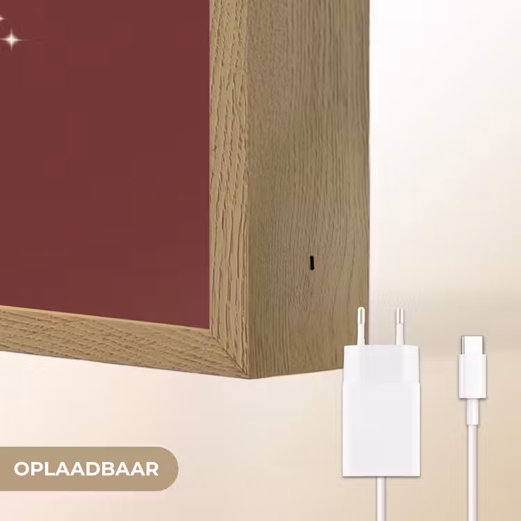 love your damn self - Cirkel - Glitter - Rood Light Box met batterij (Wandlamp) middel -USP_websiteoplaadbaarNL