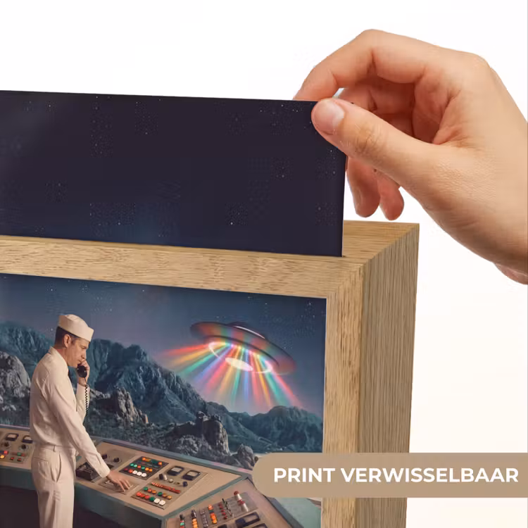 Lightbox - Wandlamp - Man - Controlekamer - Strand - Man - Controlekamer - Strand Light Box met kabel (Wandlamp) klein