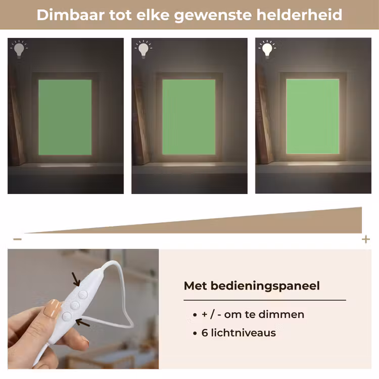 Meadow - Green - Groen Light Box met kabel (Wandlamp) klein 929 -USP_dimbaarNL