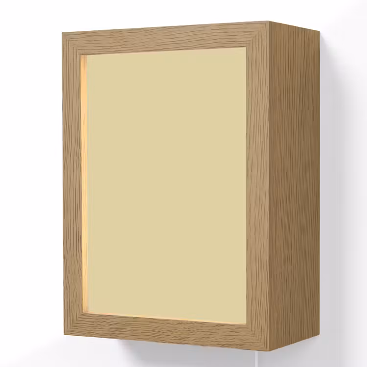 Mellow - Touch - Geel Light Box met kabel (Wandlamp) klein 929 -3d