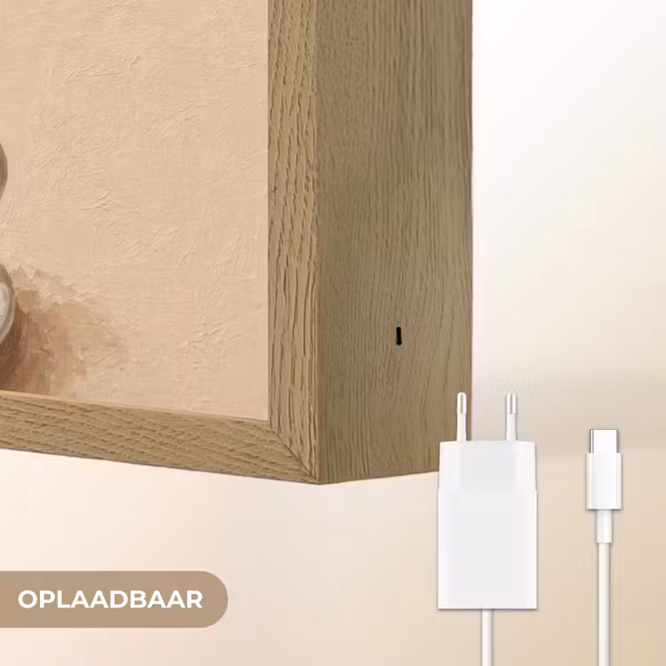 More espresso - Koffie - Eend Light Box met batterij (Wandlamp) middel -USP_websiteoplaadbaarNL