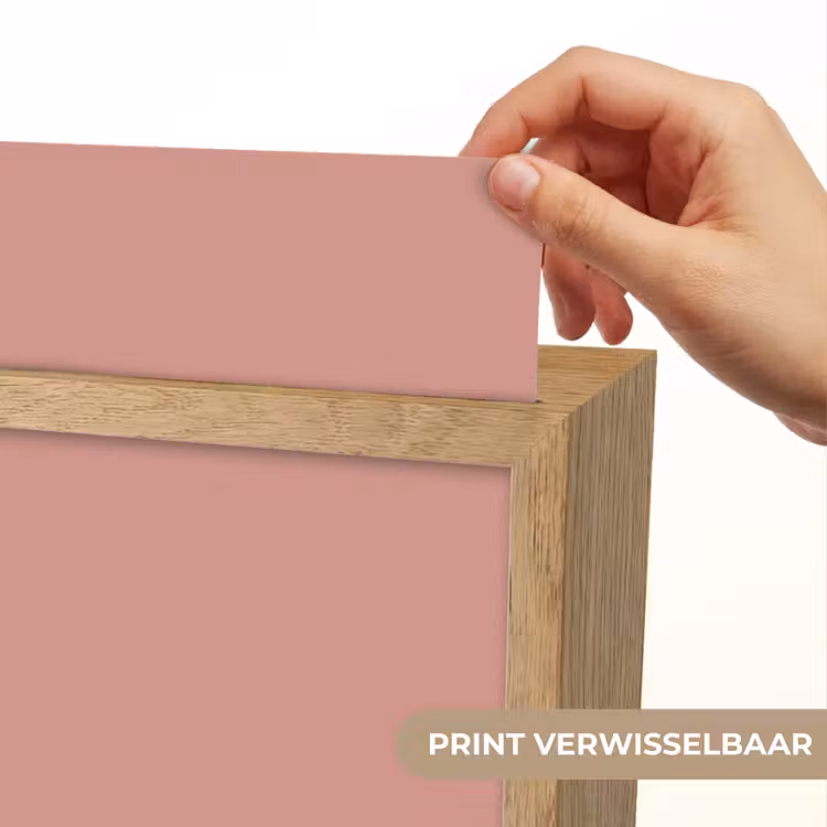 Muted - Salmon - Koraal Light Box met kabel (Wandlamp) klein 929 -USP_websiteprintNL