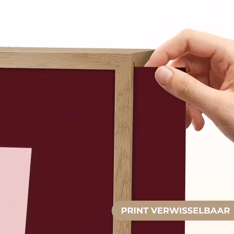 Nice - Uitroepteken - Rood Light Box met batterij (Wandlamp) middel -USP_websiteprintNL