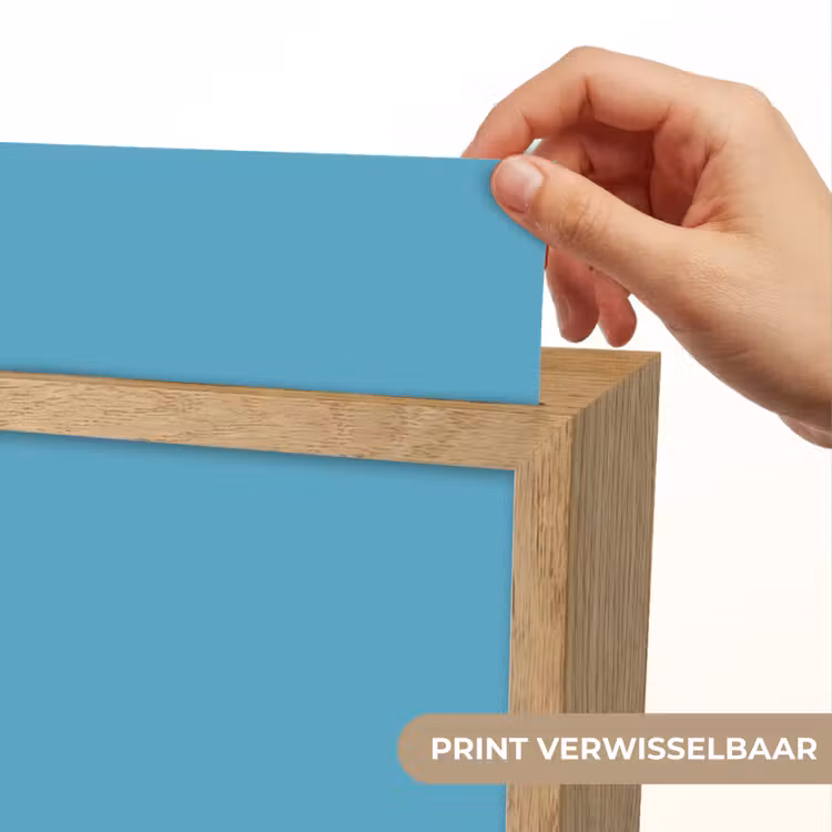 Ocean - Teal - Blauw Light Box met kabel (Wandlamp) klein 929 -USP_websiteprintNL