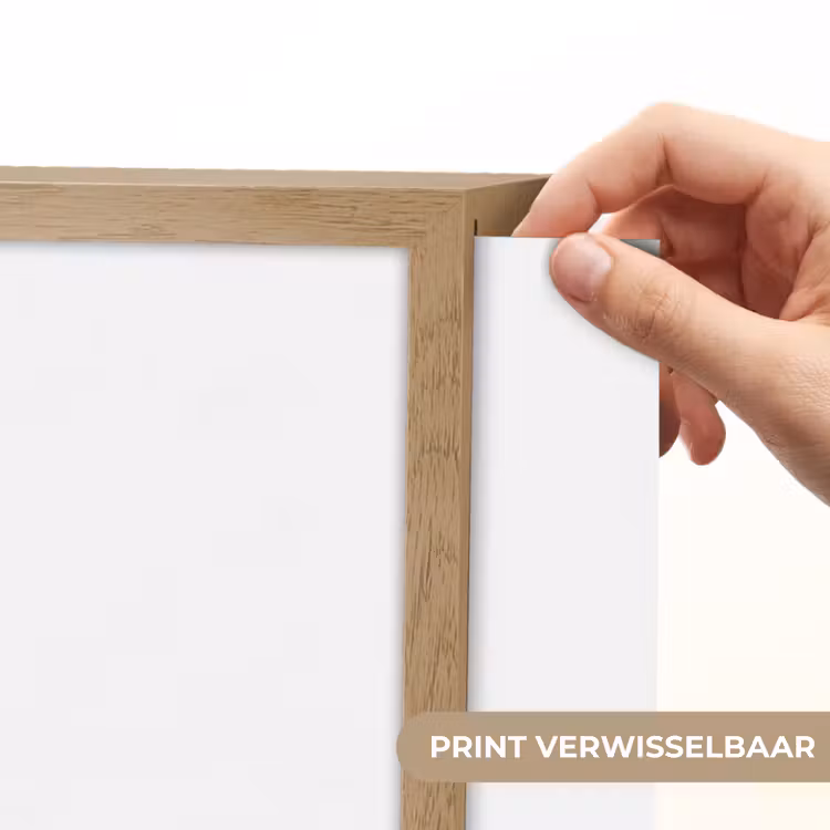 Paard - Springen - Modern Light Box met batterij (Wandlamp) middel -USP_websiteprintNL