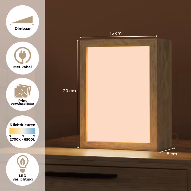 Pale - Peach - Nude Light Box met kabel (Wandlamp) klein 929 -USP_websiteoverzichtNL