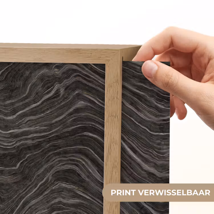 Patroon - Contrast - Antraciet Light Box met batterij (Wandlamp) middel 907 -USP_websiteprintNL