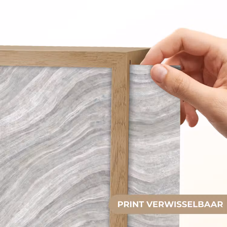 Patroon - Helder - Wit - Grijs Light Box met batterij (Wandlamp) middel 907 -USP_websiteprintNL