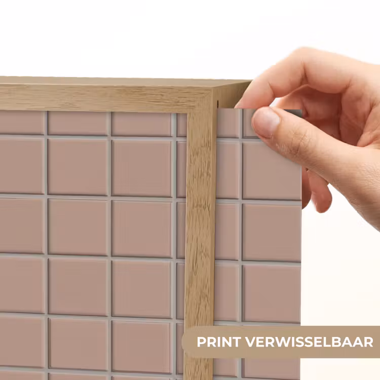 Patroon - Tegel - Oudroze Light Box met batterij (Wandlamp) middel 907 -USP_websiteprintNL