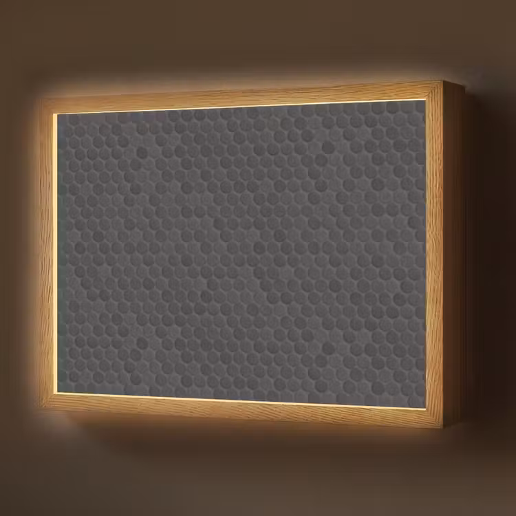 Penny - Mozaïek - Donkergrijs Light Box met batterij (Wandlamp) middel 907 -z3d_website
