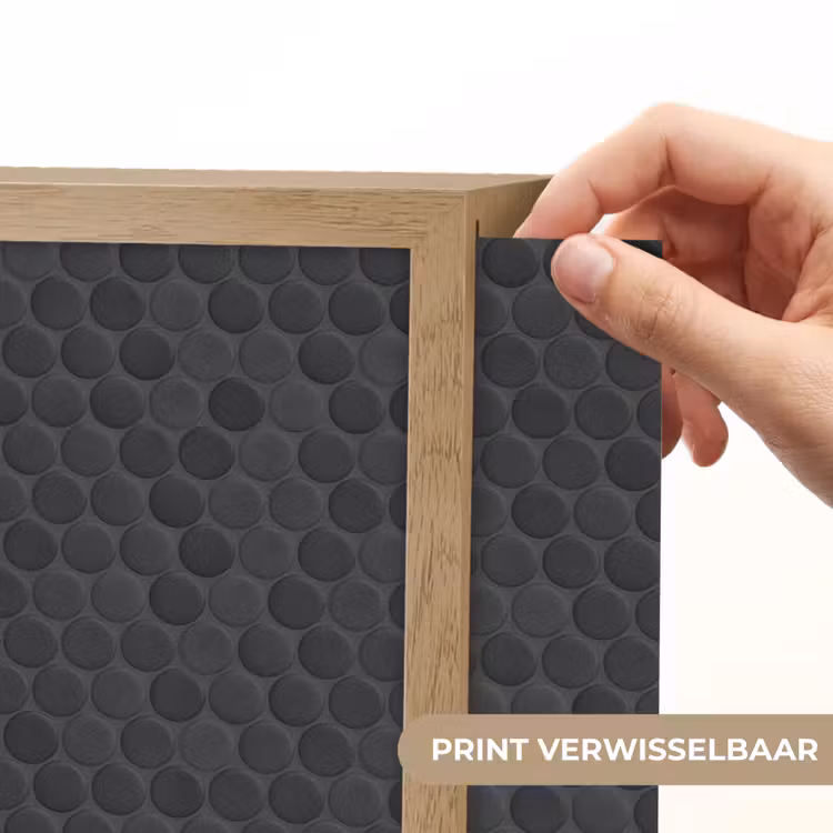 Penny - Mozaïek - Donkergrijs Light Box met batterij (Wandlamp) middel 907 -USP_websiteprintNL