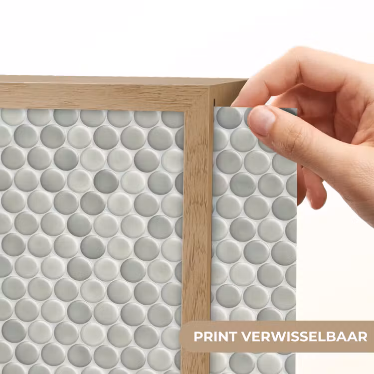 Penny - Mozaïek - Lichtgrijs Light Box met batterij (Wandlamp) middel 907 -USP_websiteprintNL